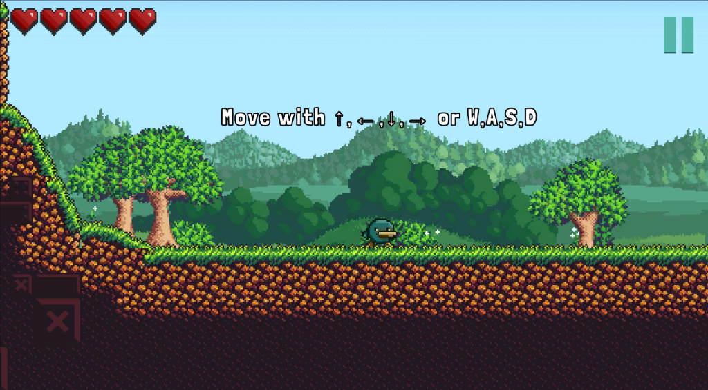 Haiz Screenshot - Movement tutorial
